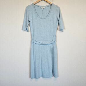 Synergy Organic Clothing Kyanite Meredith Organic Cotton Sheath Dress Size Small